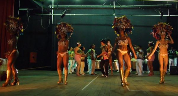 Eleição da Família Real do Carnaval de Vitória, em 2012 por Reprodução/Youtube