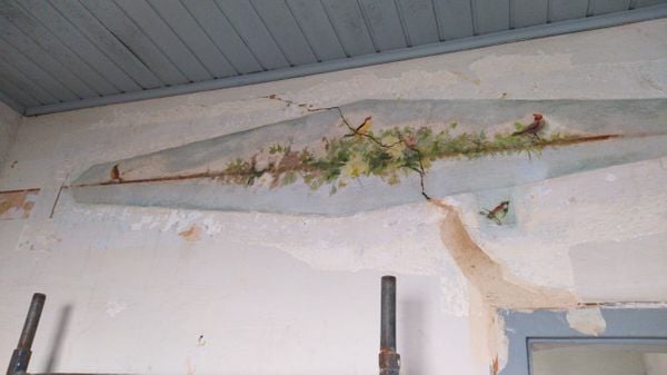 Novas pinturas foram descobertas durante restauração do Museu Homero Massena, em Vila Velha