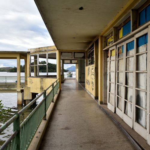 União entrega Cais do Hidroavião para Vitória, mas imóvel fica abandonado
