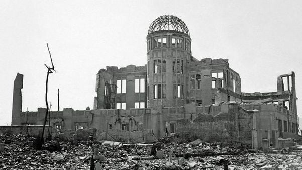 Bombardeio na cidade de Hiroshima em 1945