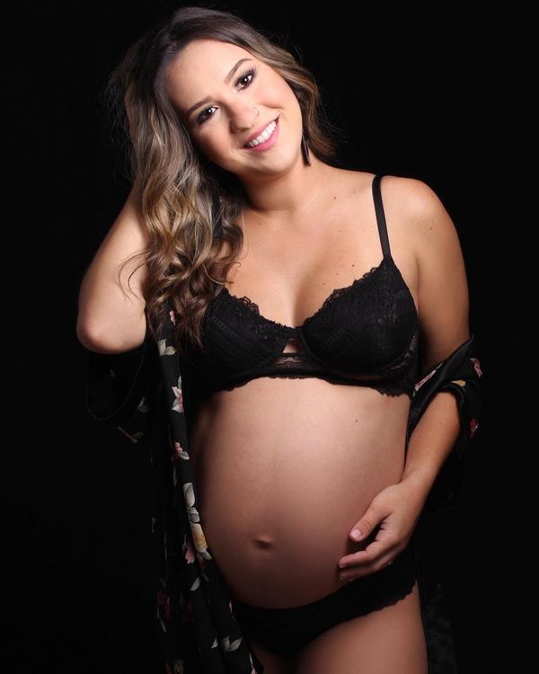 Foto do ensaio fotográfico da Mylena uma semana antes do nascimento do Vicente
