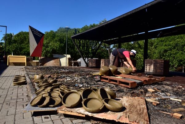 As paneleiras de goiabeiras voltaram ao trabalho nessa semana.