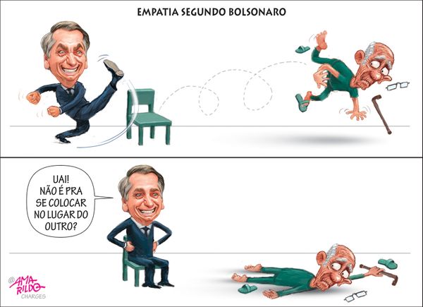 Empatia de Bolsonaro