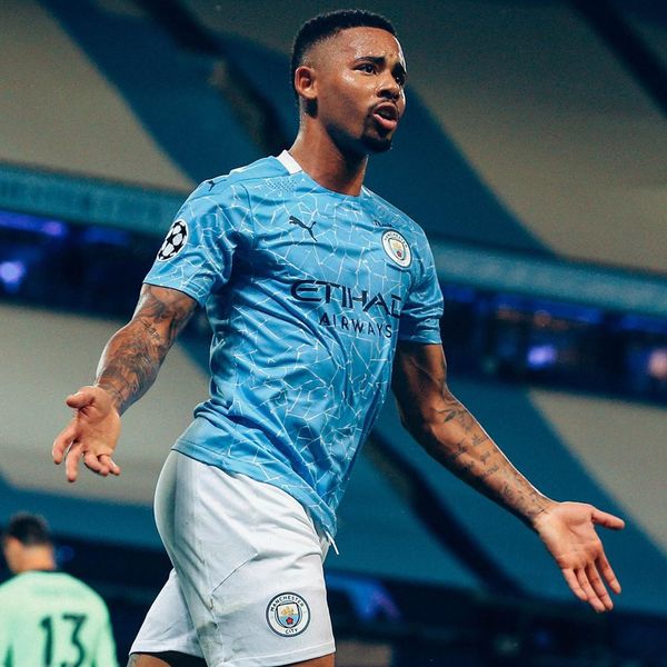 Gabriel Jesus brilhou na vitória do Manchester City sobre o Real Madrid