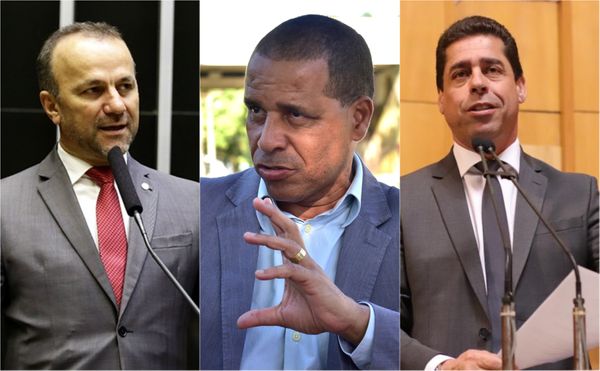 Helder Salomão, Juninho e Marcelo Santos: principais lideranças políticas do município temem retorno à instabilidade na cidade