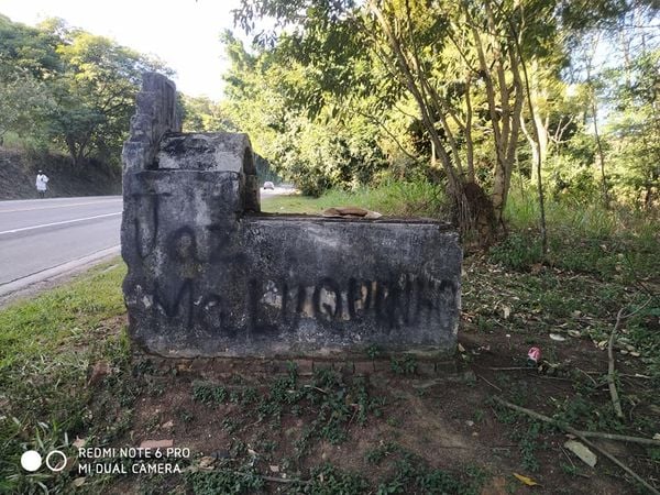 A sepultura encontra-se em bom estado quase um século após a construção do Cemitério de Santa Rosa por Maria Celeste Pascini/Internauta
