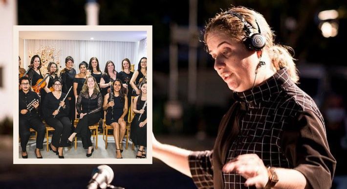 Primeira formação exclusivamente feminina do Estado tem 30 musicistas capixabas voluntárias, que preparam apresentação virtual para o sábado (15)