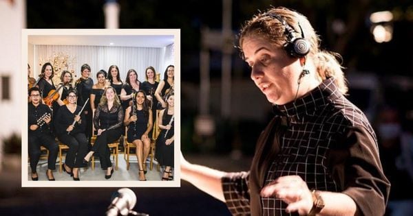 Orquestra de Mulheres do Espírito Santo: 30 musicistas capixabas formam a terceira orquestra feminina da América Latina (a maestrina Alice Nascimento no destaque)