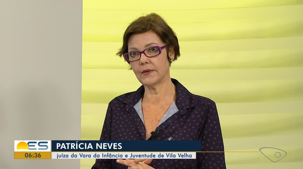 Juíza Patrícia Neves. Crédito: TV Gazeta/Reprodução