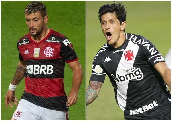 Arrascaeta garantiu e vitória do Flamengo sobre o Coritiba. E Cano brilhou no triunfo do Vasco em cima do São Paulo