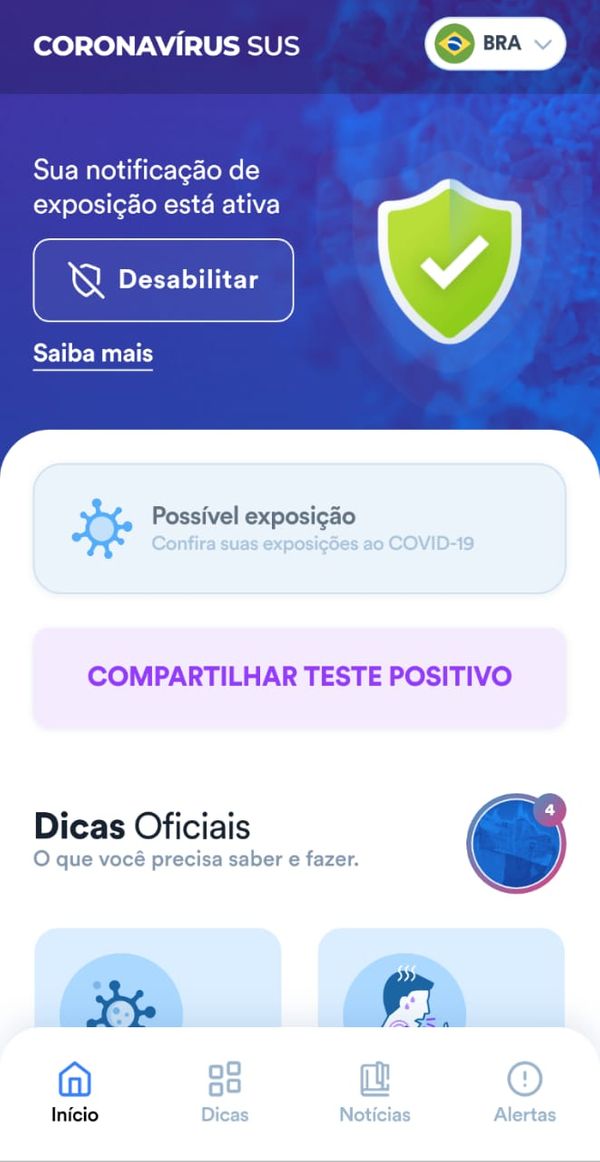 06 - Pronto, agora quando você estiver perto de alguém com Covid-19 vai ser notificado por Reprodução/Ministério da Saúde