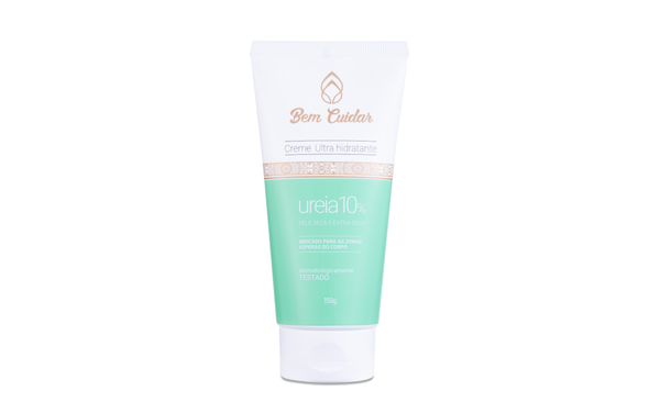 Creme ultra Hidratante Ureia 10 pele seca e extra seca (a?reas a?speras do corpo) por Rede Farmes/Divulgação