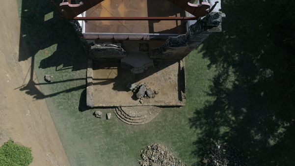 Ruínas da igreja de São José do Queimado, em Serra Sede por Luciney Araújo