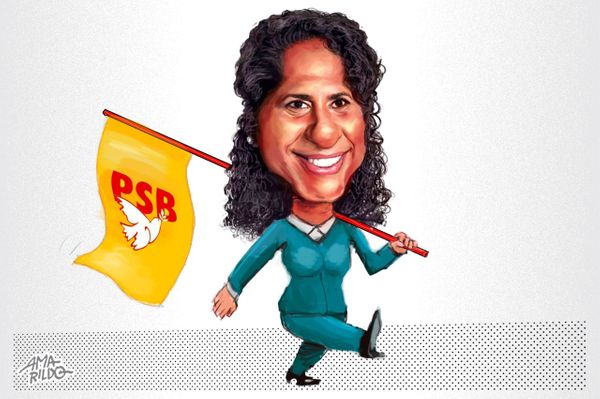 Jaqueline Moraes, militante do PSB e articuladora política do partido nesta eleição municipal no ES