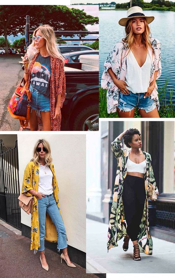 Tendências do homewear: kimono
