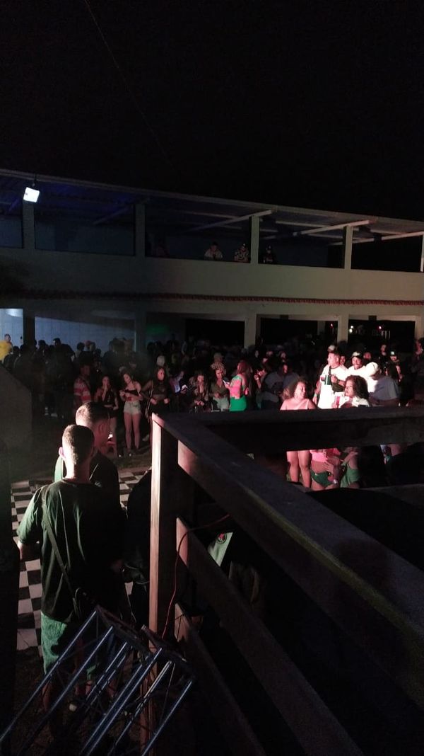 Evento realizado em Cariacica durante a pandemia