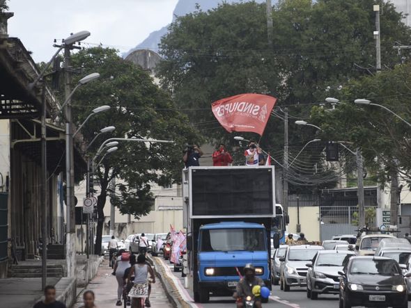 Manifestação dos trabalhadores da educação pública do ES por Vitor Jubini