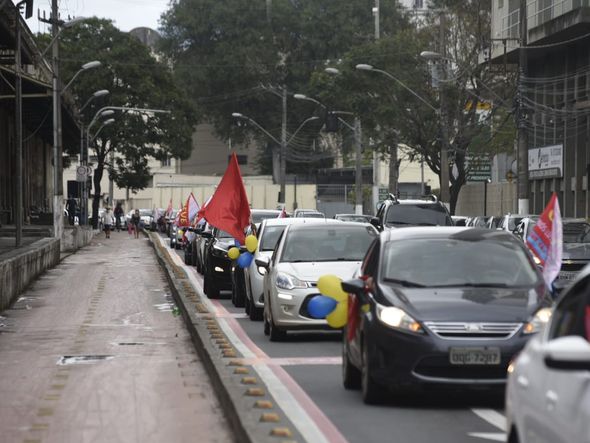 Manifestação dos trabalhadores da educação pública do ES por Vitor Jubini