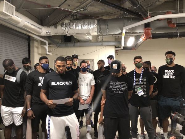 Boicote de jogadores da NBA contra violência policial
