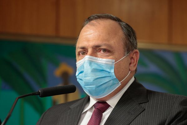 Ministro interino da Saúde, Eduardo Pazuello