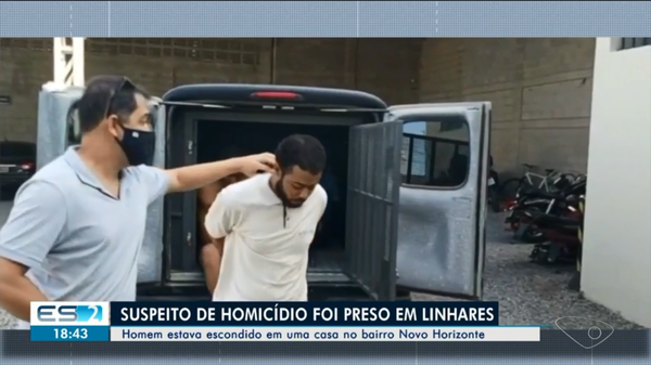 Suspeito de homicídios é preso em Linhares