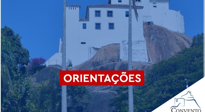 Apesar do retorno parcial, as missas presenciais continuam interrompidas. Para os fiéis que quiserem acompanhar as celebrações online, as transmissões ocorrem pelas redes sociais do Convento