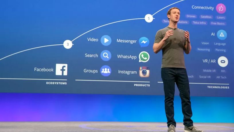 Mark Zuckerberg, durante anúncio dos resultados da empresa