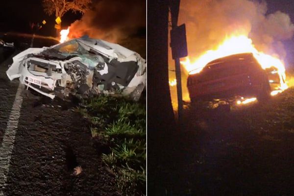 Batida entre Onix e Mustang mata uma pessoa e deixa duas feridas