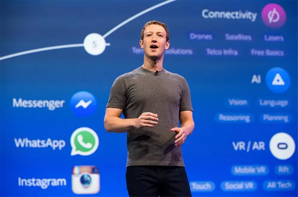Mark Zuckerberg, criador do Facebook 