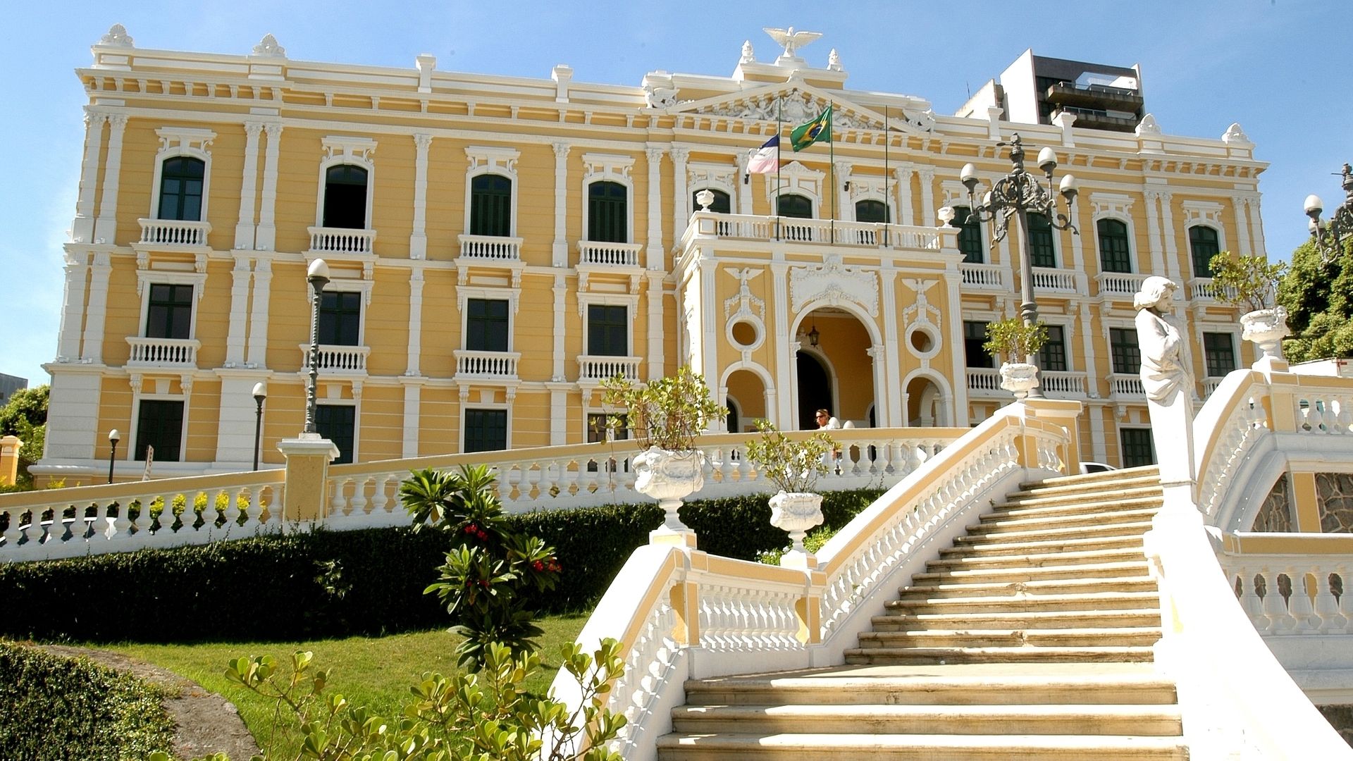  Palácio Anchieta, sede do governo: Estado manteve capacidade de investir mesmo com queda na arrecadação