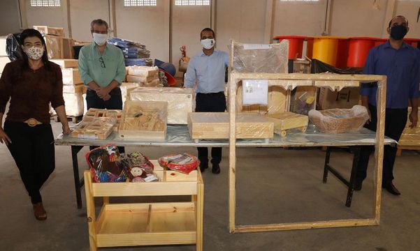 Kits do Projeto Educação Infantil, da Fundação Vale, foram recebidos pela equipe da Prefeitura de Cariacica: 7,7 mil itens doados