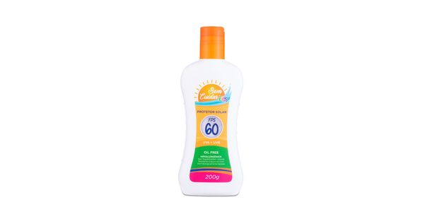 Protetor Solar Kids FPS 60 200g, Muito Alta Proteção, UVA + UVB, Oil Free, Hipoalergênico. Sem fragrância/Sem corante, resistente à água e ao suor, dermatologicamente testado. por Rede Farmes/Divulgação