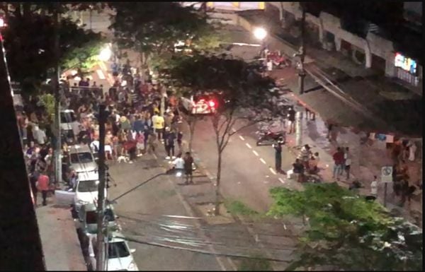Denúncia de aglomeração na Rua da Lama