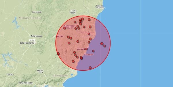 Quase 30 tremores foram registrados no ES desde 2012