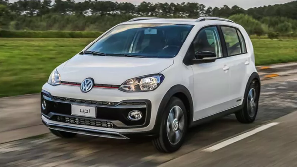 O Volkswagen Up! MPI fica em sexto lugar por pouco. Seu valor de partida é R$ 51.590 por Volkswagen/divulgação
