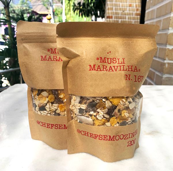 Musli Maravilha, cereal matinal da chef Aglay Piovesan