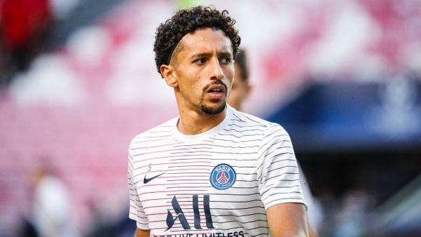 O zagueiro brasileiro Marquinhos