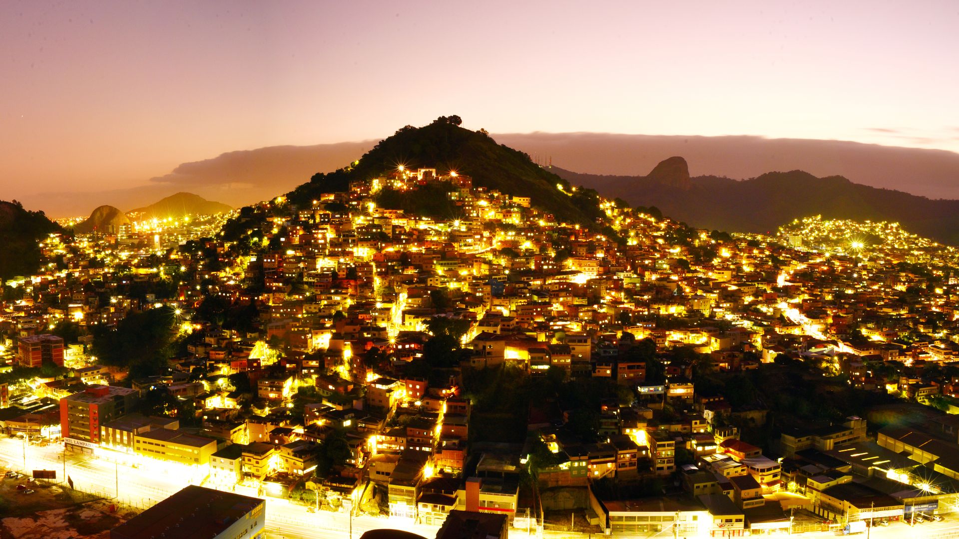 Cidade de Vitória vista do Morro Horebe