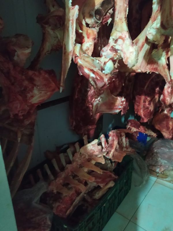 Apreensão de carnes impróprias ao consumo por Divulgação | Sesp