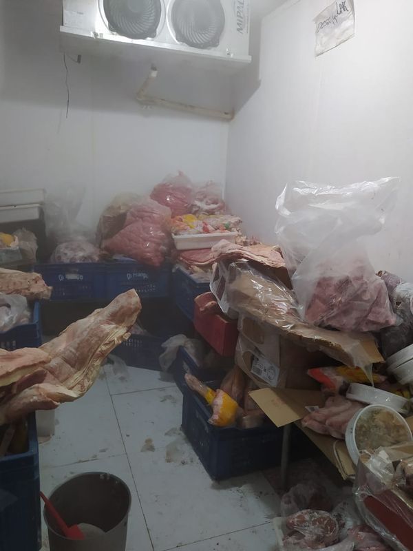 Apreensão de carnes impróprias ao consumo por Divulgação | Sesp
