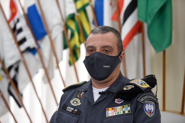 Coronel Douglas Caus, comandante-geral da Polícia Militar do ES