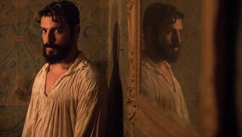 Cauã Reymond como Dom Pedro I em "Pedro"