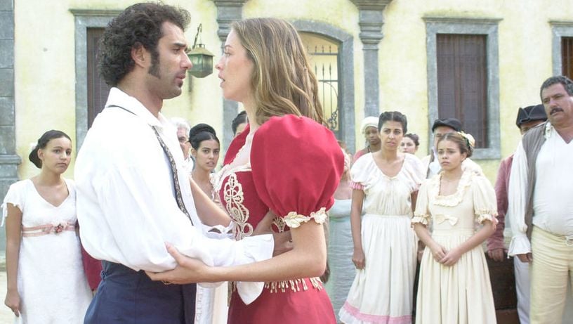 O humor erótico de 'O Quinto dos Infernos', com Marcos Pasquim, como Dom Pedro I, e Luana Piovani