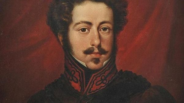 Pintura de Dom Pedro I, o Imperador do Brasil