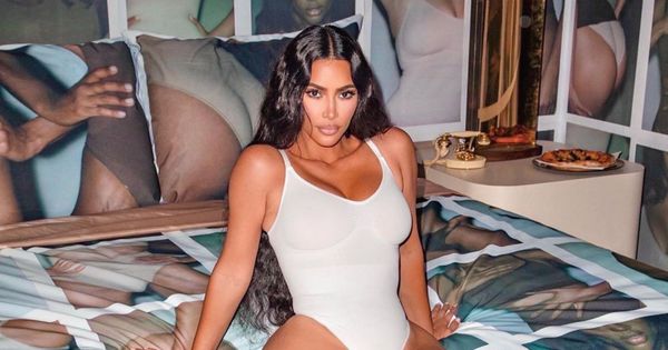 A socialite e empresária Kim Kardashian