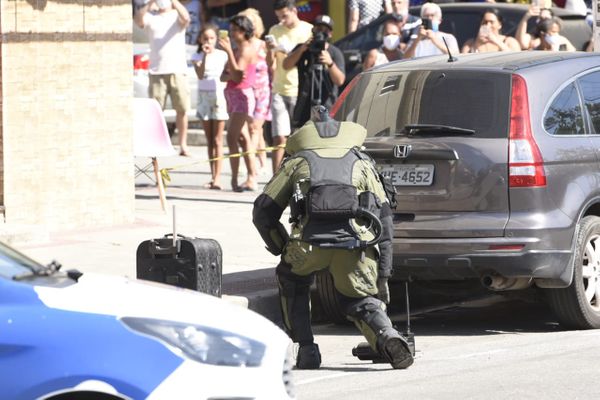 Cimesp monitora suspeita de bomba em Vila Velha por Carlos Alberto Silva
