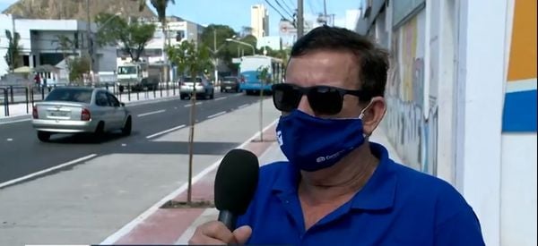 O comerciante José Lopes de Farias possui loja na região há 14 anos e gostou do resultado final da obra da Avenida Vitória