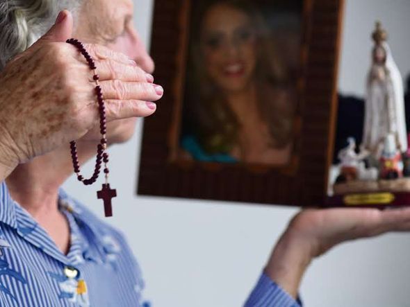 Zilca Maria Gottardi, mãe da médica Millena Gottardi, que foi assassinada quando saia do trabalho por Ricardo Medeiros