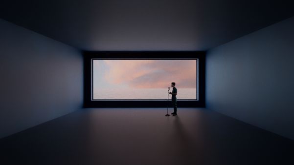 O músico Dan Abranches, ex-The Voice, em cenas dos clipes do EP Flor de Laranjeira