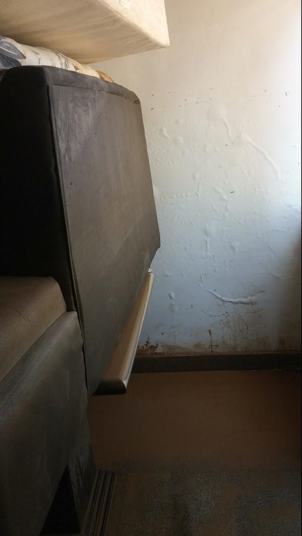 Oito meses após enchente em Cachoeiro, moradora ainda encontra água em casa por Arquivo pessoal